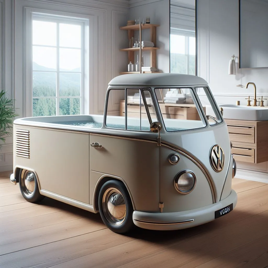 Reasons to Choose a Volkswagen Bus Shaped Bathtub