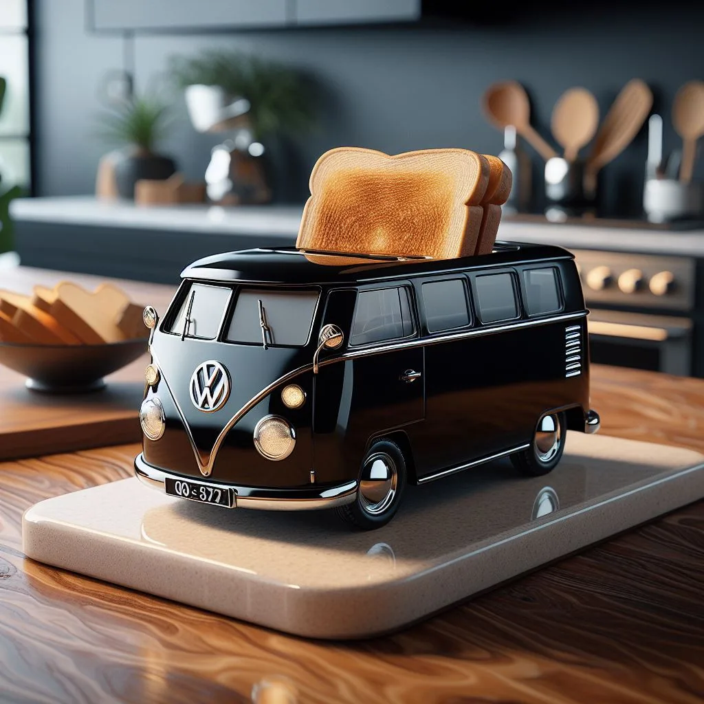 Volkswagen Bus Shaped Toaster: Toasting in Retro Style