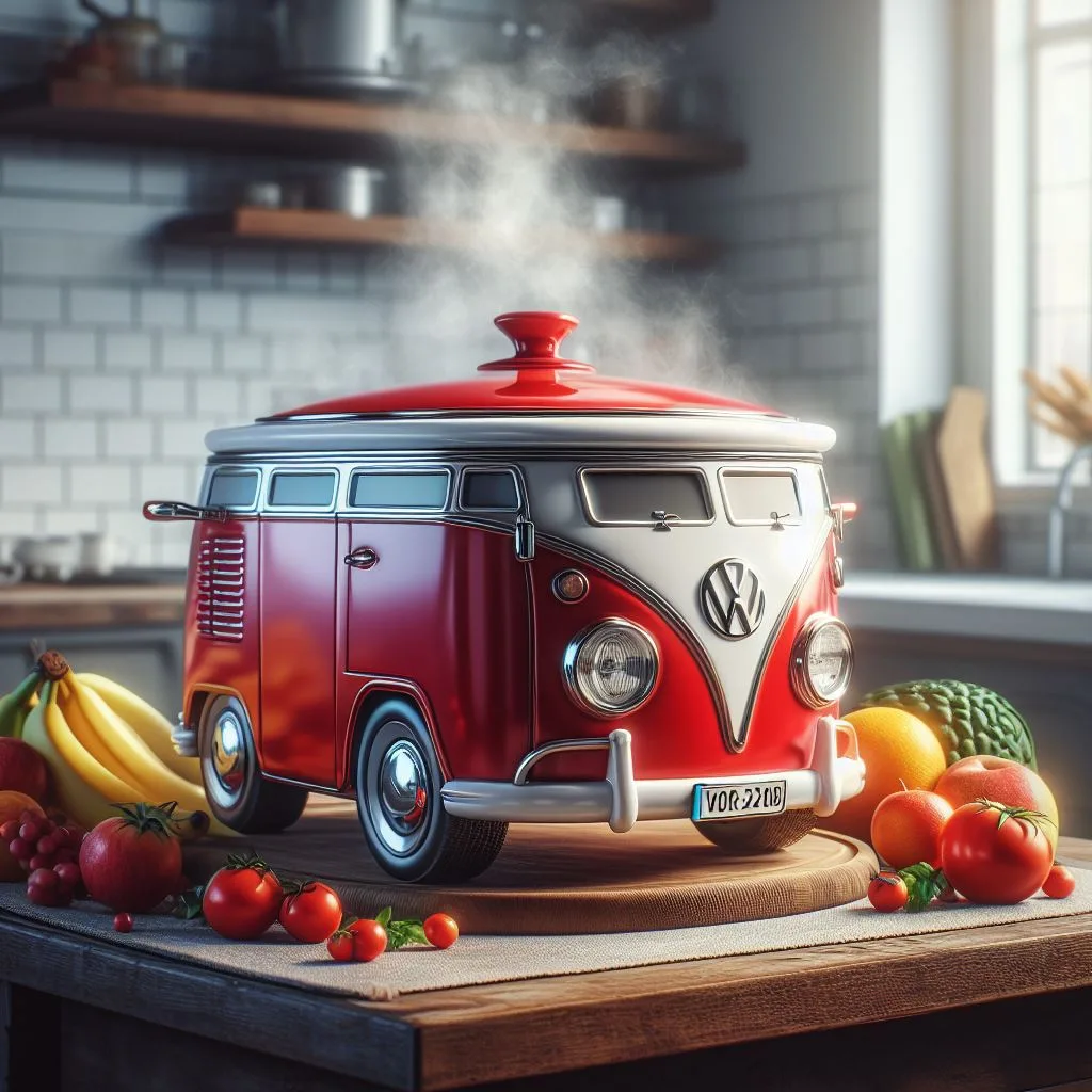 Volkswagen Bus Slow Cookers: Retro Charm for Your Kitchen