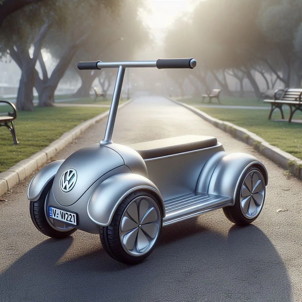 Hit the Pavement: Volkswagen Child Scooter for Fun and Safety