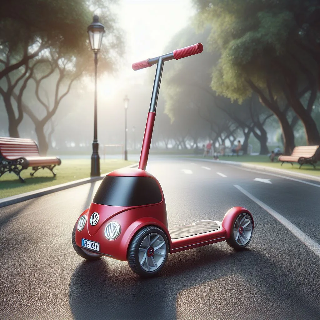 Hit the Pavement: Volkswagen Child Scooter for Fun and Safety