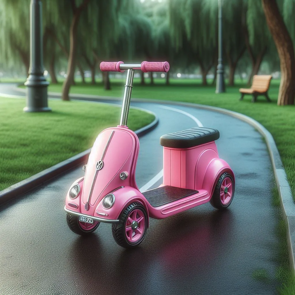 Features of Child Scooters by Volkswagen