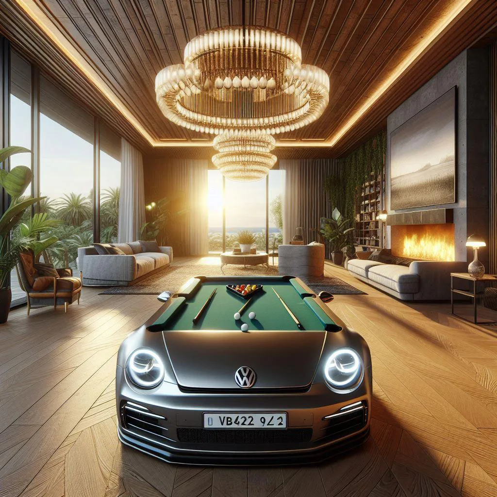 Unveiling the Volkswagen Inspired Pool Table