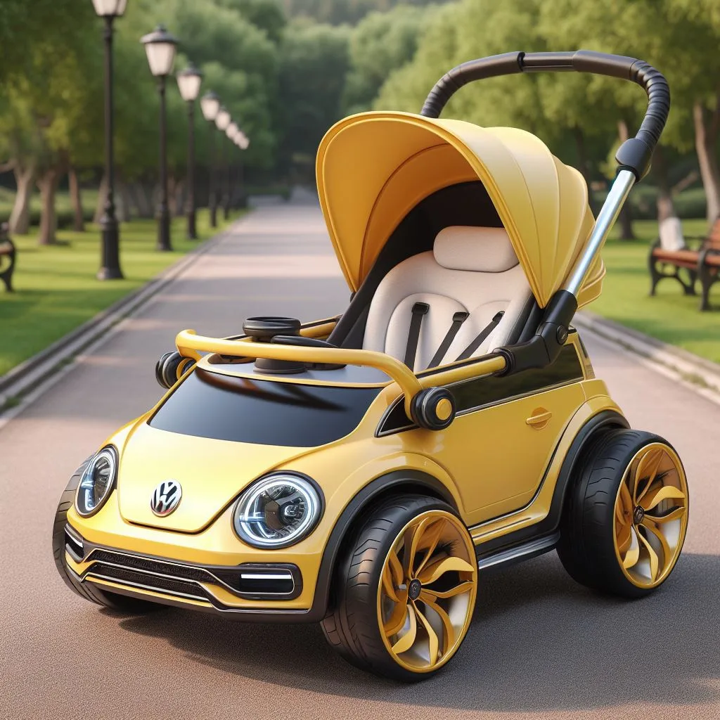 Parental Convenience Features in Volkswagen Inspired Strollers