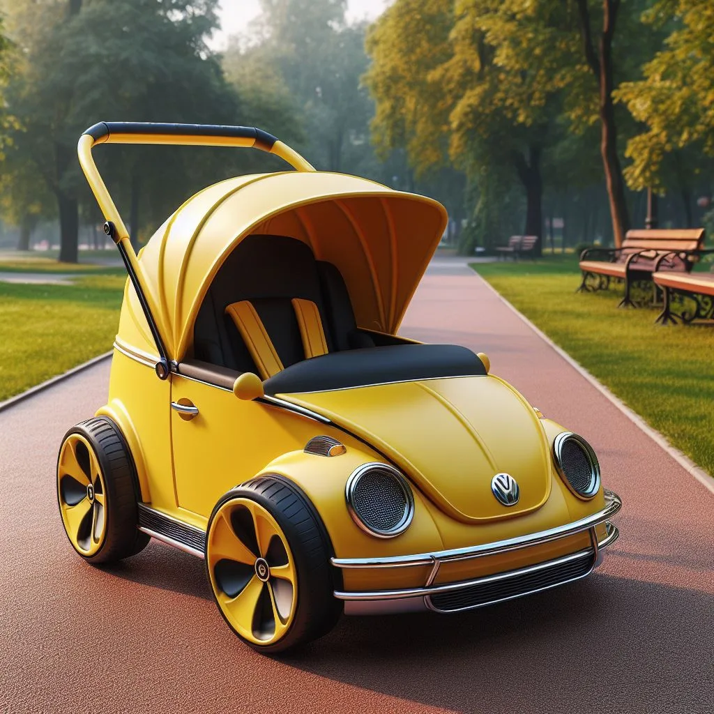 Key Features of Volkswagen Inspired Strollers