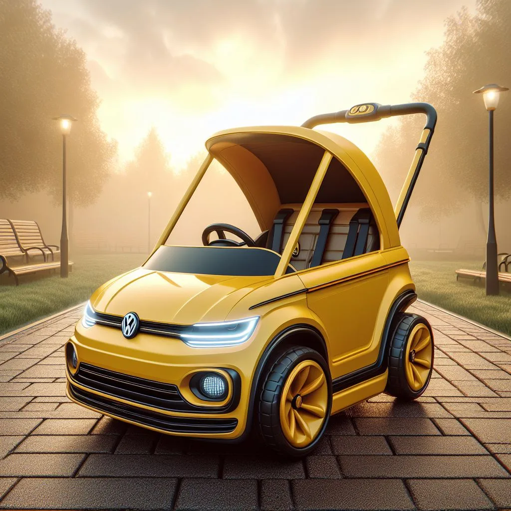 Volkswagen Inspired Strollers: Cruise with Style and Comfort