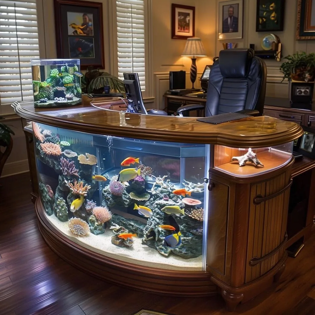 Bringing the Ocean to Your Desk: Explore Aquarium Inspired Desk Innovations