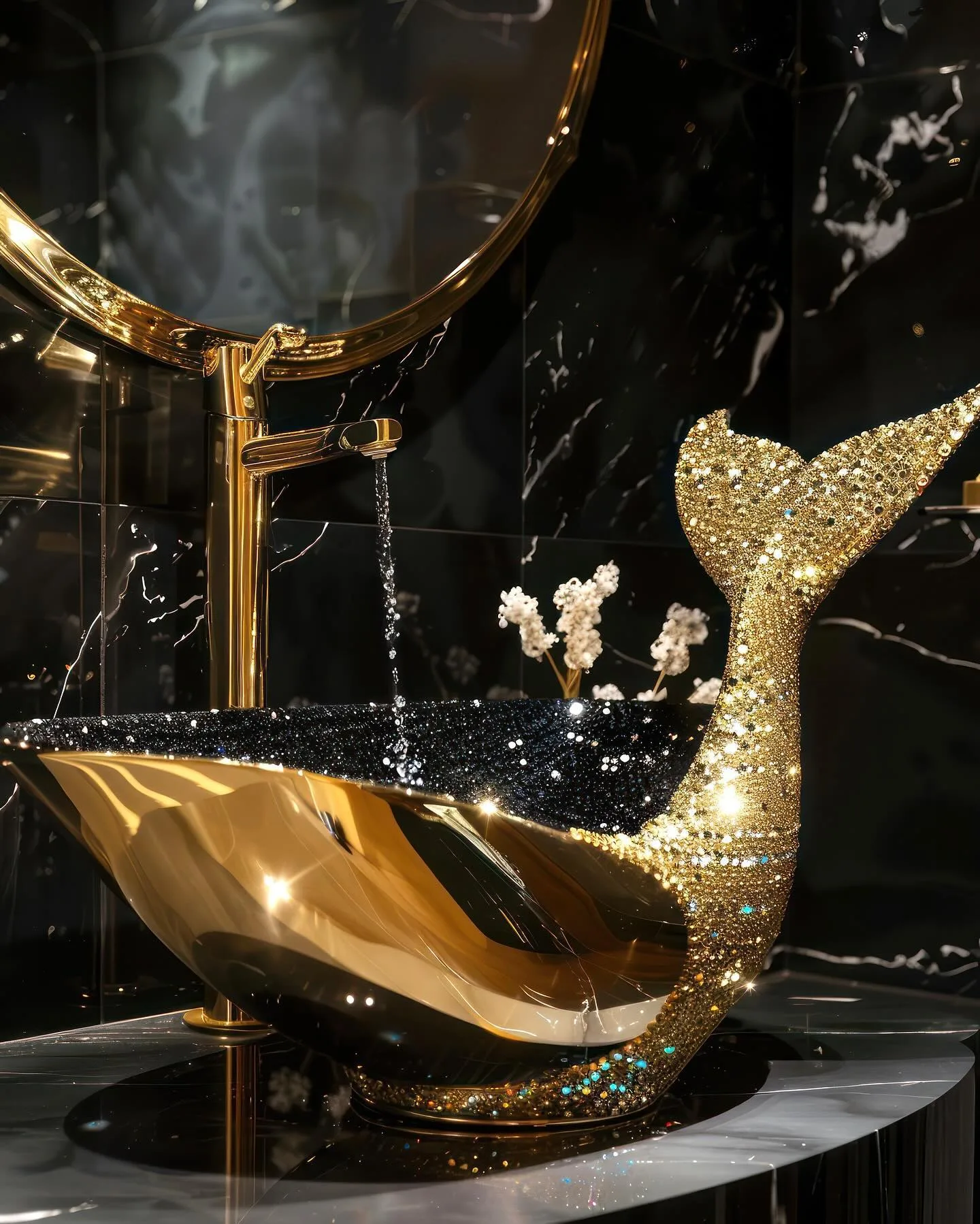 Unlocking Luxury: Introducing the Black & Gold Crystal Collection