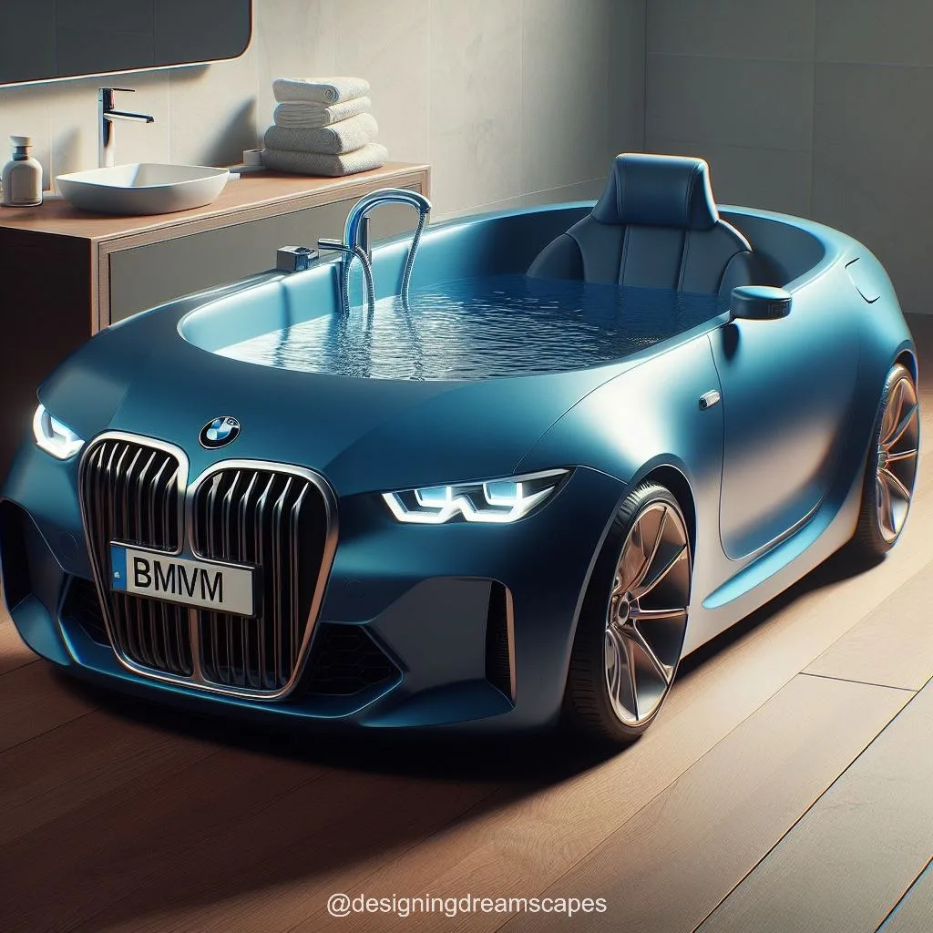 Luxury Redefined: BMW-Inspired Bathtub for Opulent Bathing Experience