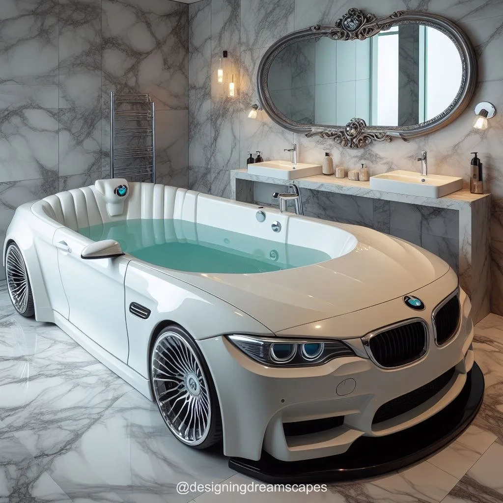 Luxury Redefined: BMW-Inspired Bathtub for Opulent Bathing Experience