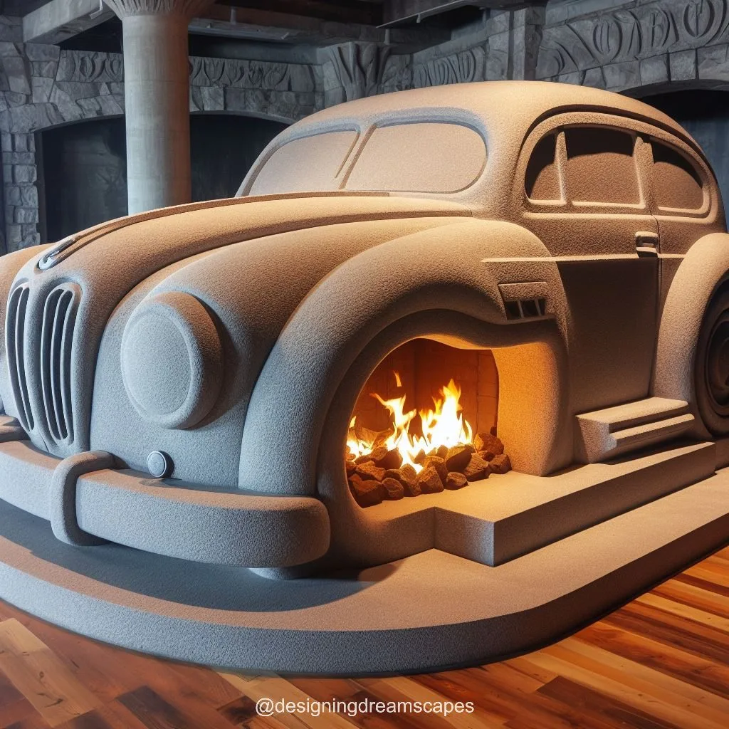 BMW Inspired Fireplace: A Perfect Blend of Luxury and Warmth