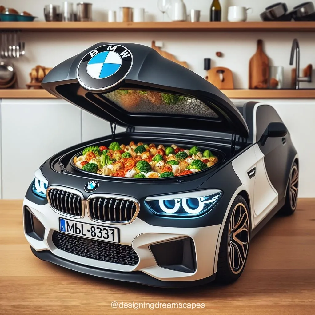 Sleek and Stylish: BMW-Inspired Microwave - A Fusion of Innovation and Luxury