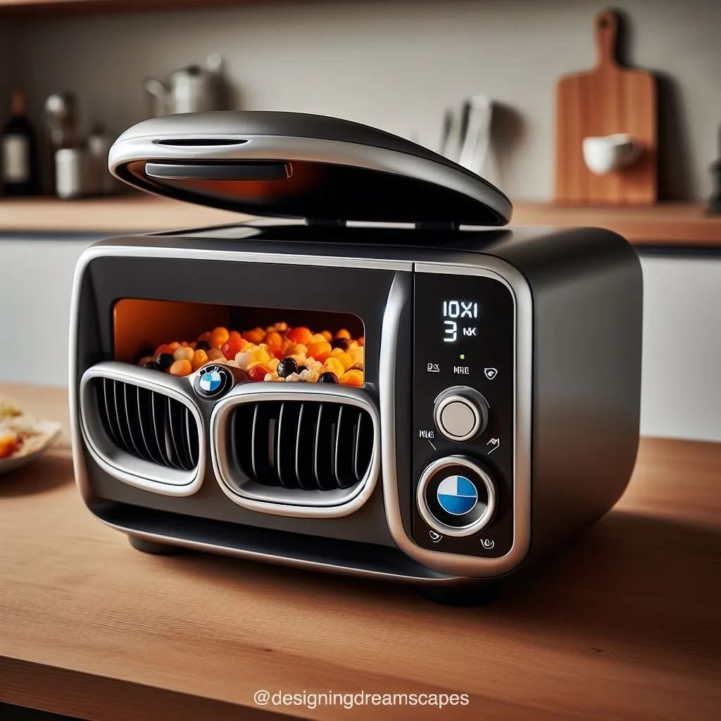 Sleek and Stylish: BMW-Inspired Microwave - A Fusion of Innovation and Luxury