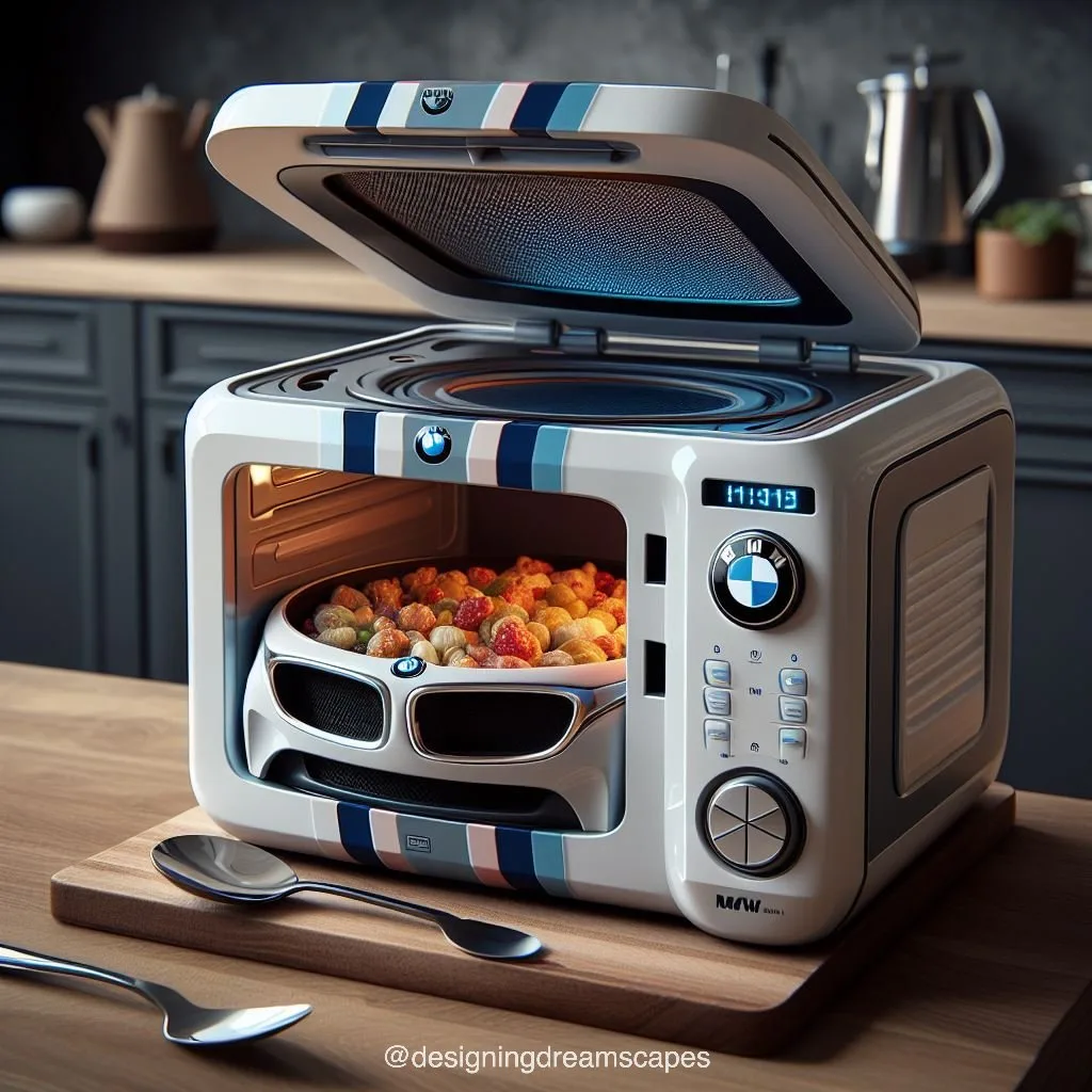 Sleek and Stylish: BMW-Inspired Microwave - A Fusion of Innovation and Luxury