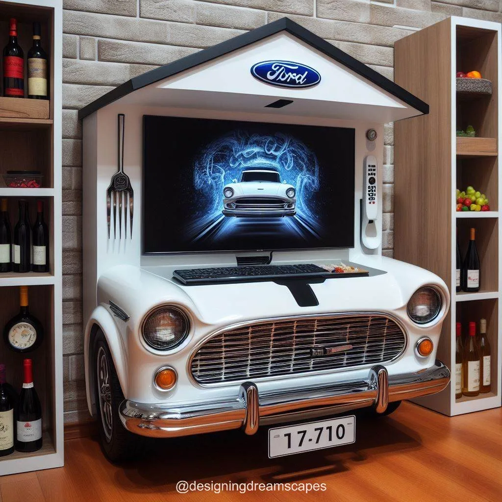 BMW Shaped TV Shelf: The Perfect Addition to Your Home