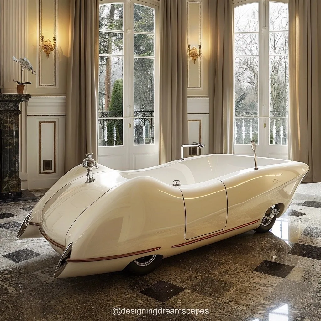 Cadillac Inspired Bathtub: Luxurious Elegance Redefined for Your Bathroom