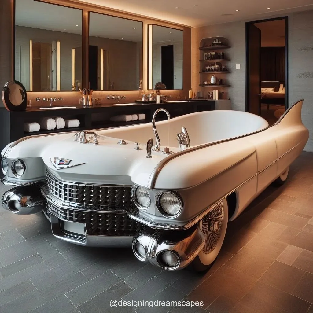 How to Incorporate a Cadillac Inspired Bathtub in Your Bathroom?