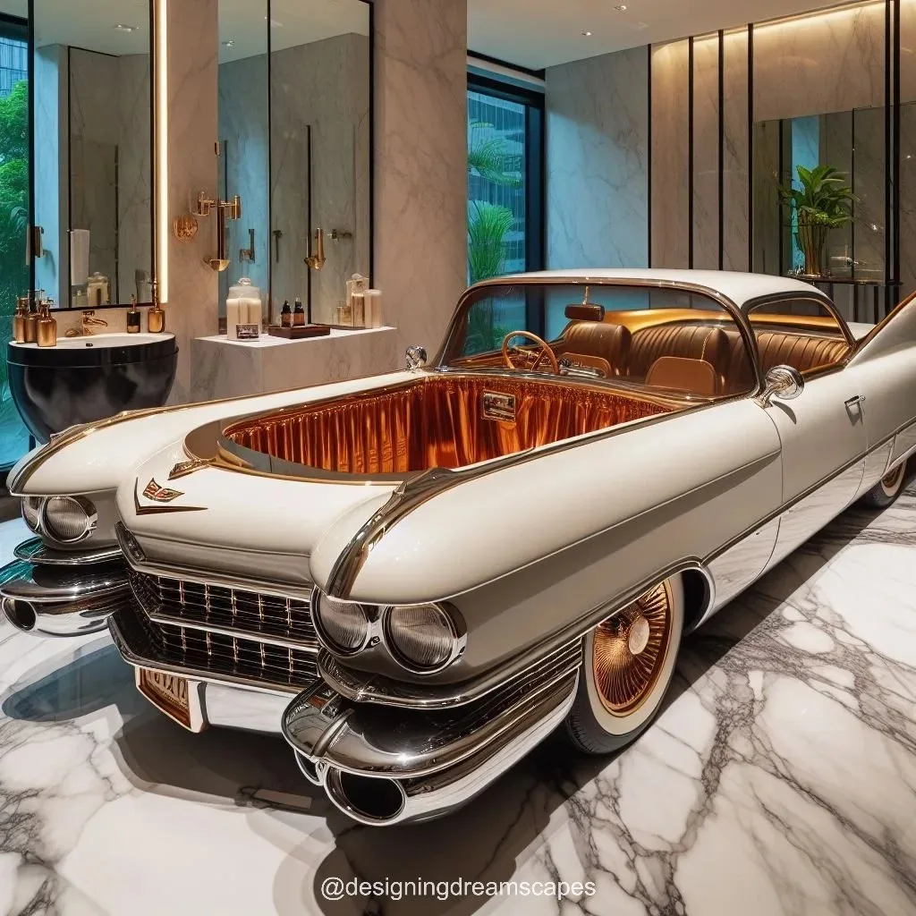 Cadillac Inspired Bathtub: Luxurious Elegance Redefined for Your Bathroom