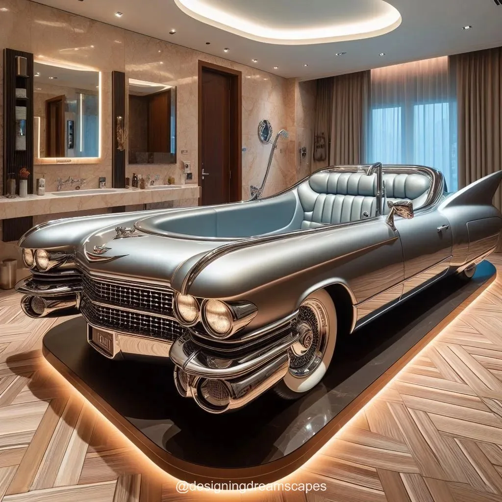 Cadillac Inspired Bathtub: Luxurious Elegance Redefined for Your Bathroom