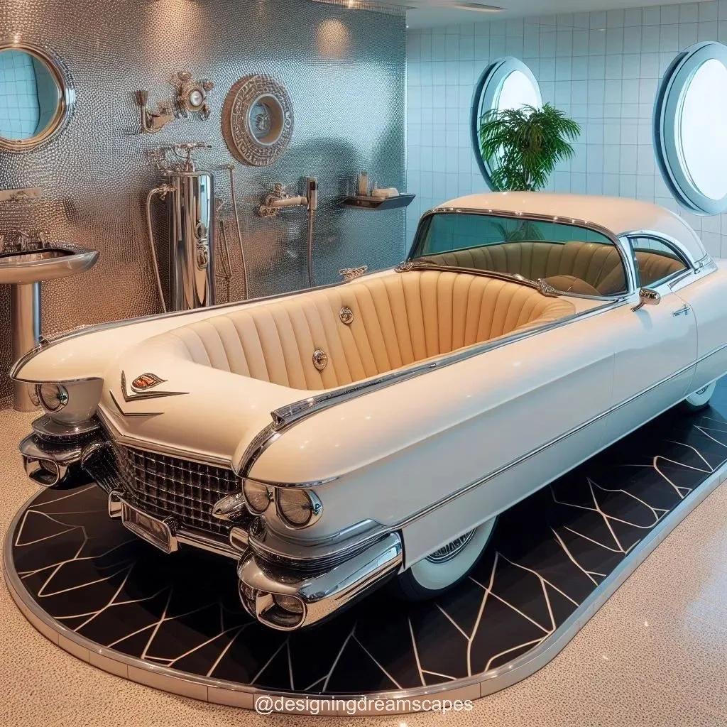 Cadillac Inspired Bathtub: Luxurious Elegance Redefined for Your Bathroom