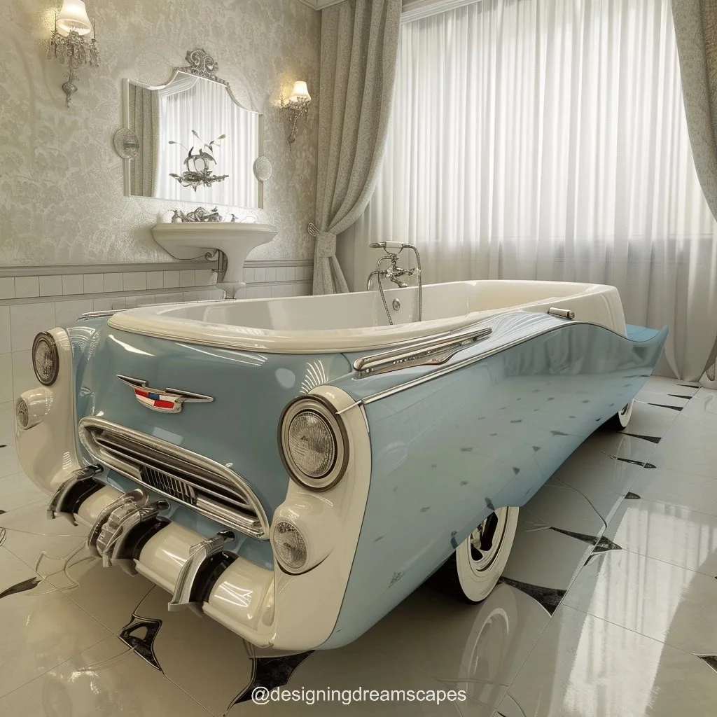 Cadillac Inspired Bathtub: Luxurious Elegance Redefined for Your Bathroom