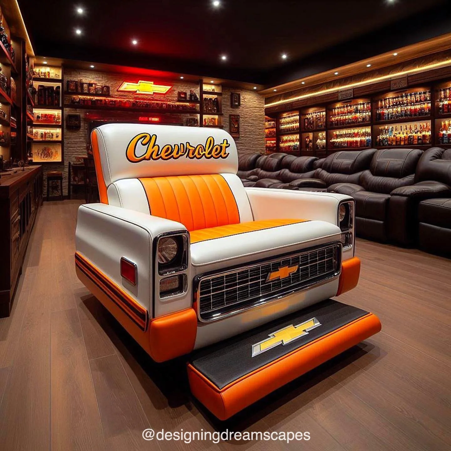 Chevrolet Inspired Recliner: Cruise in Comfort at Home