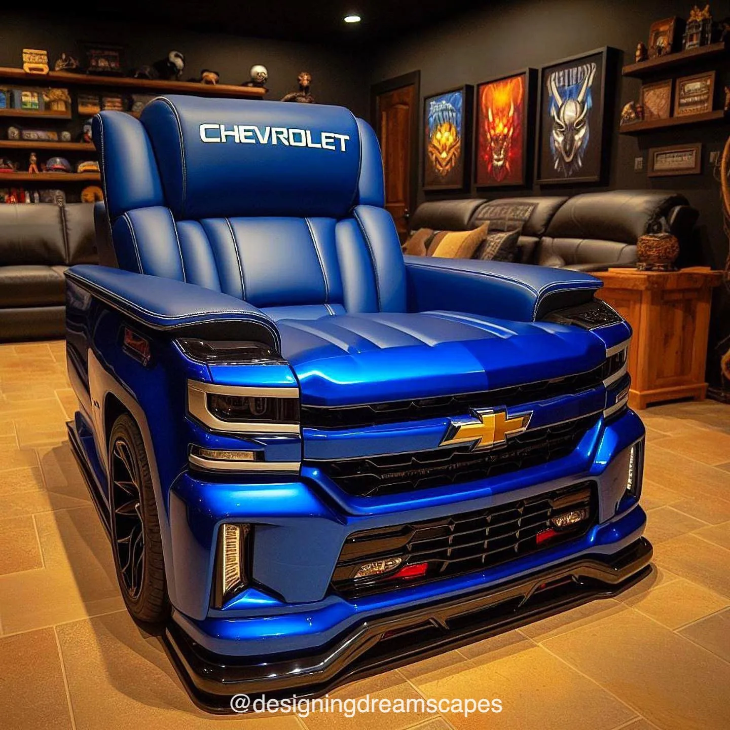 Chevrolet Inspired Recliner: Cruise in Comfort at Home