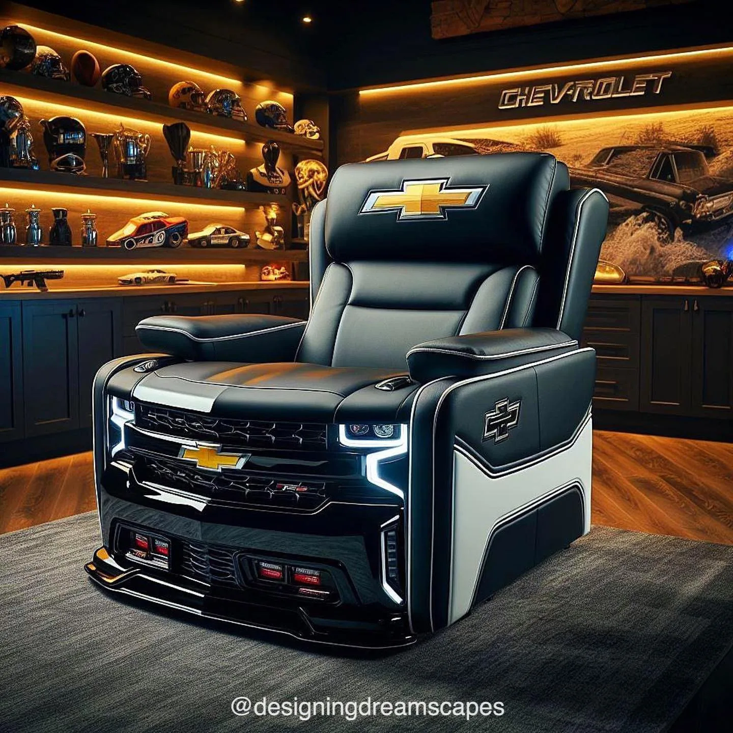 Chevrolet Inspired Recliner: Cruise in Comfort at Home