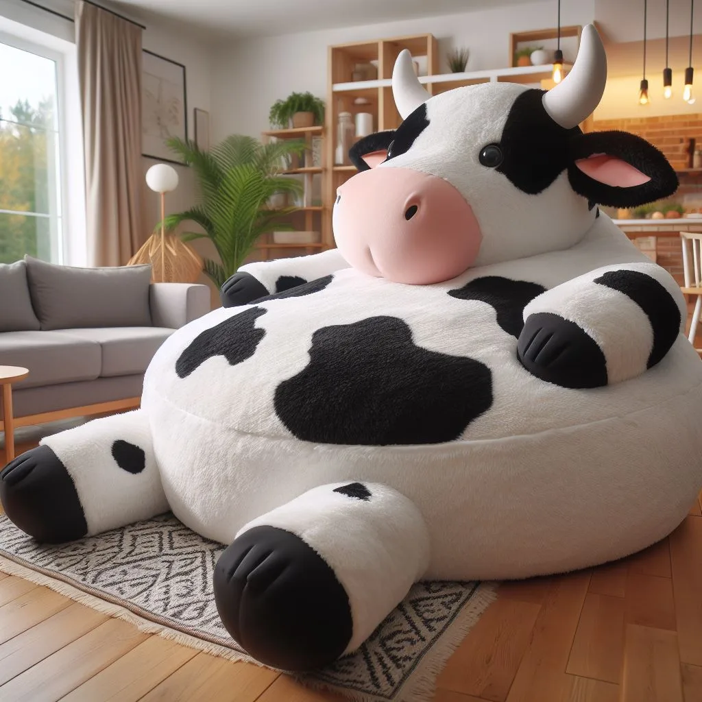 Evolution of Cow-Shaped Sofas Through the 20th Century