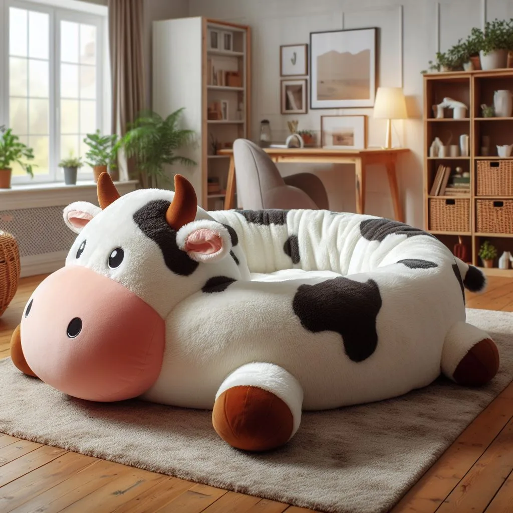 Cow-Shaped Sofa: Embrace Whimsy in Your Living Space