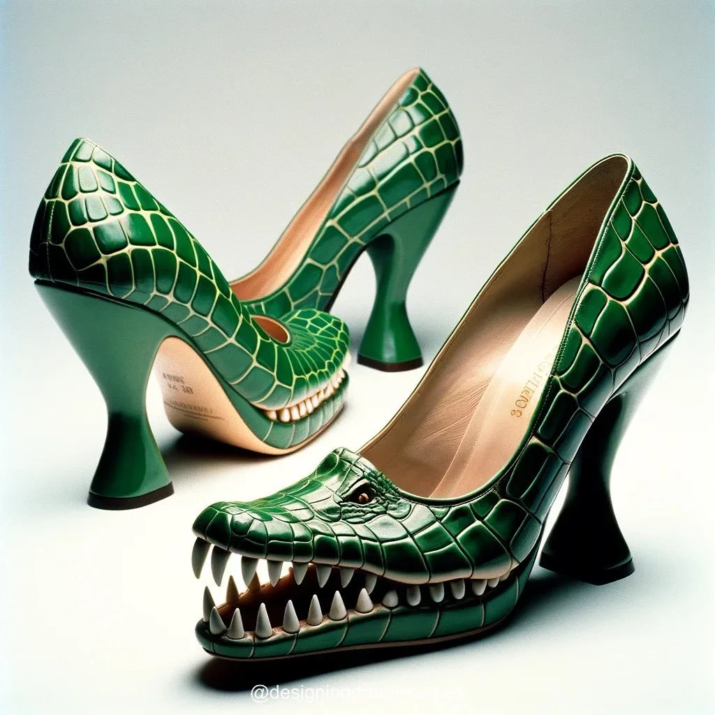 The History of Crocodile Inspired Heel Designs