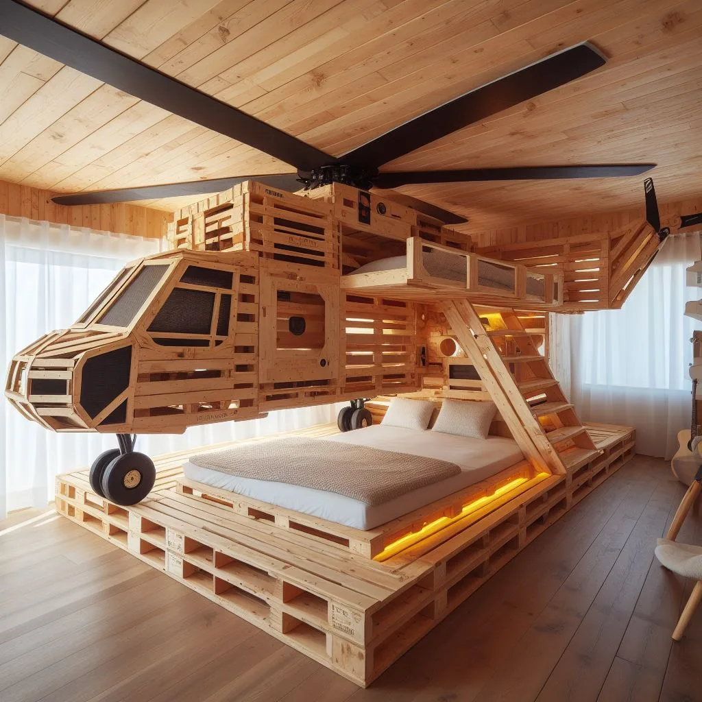 Advantages of Using Pallet Wood in Bunk Beds