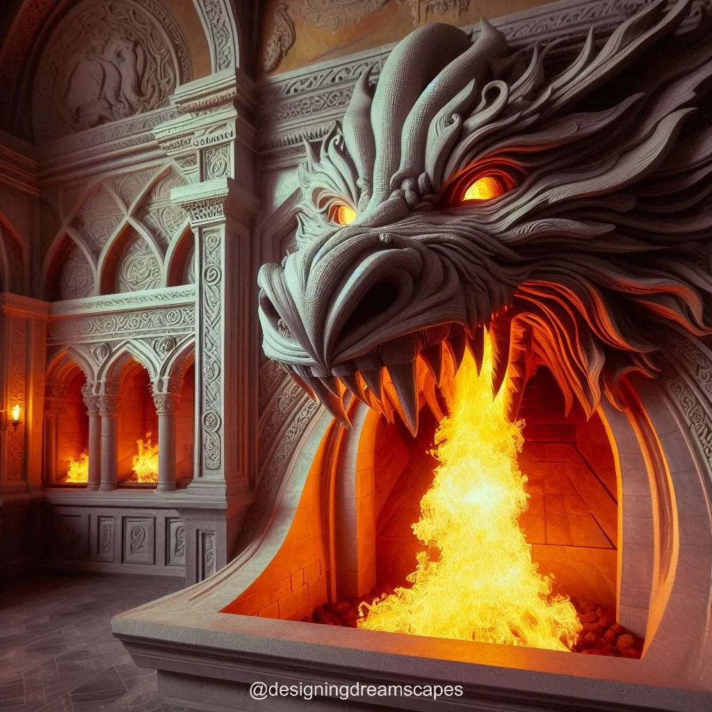 Maintenance of Dragon Shaped Fireplaces