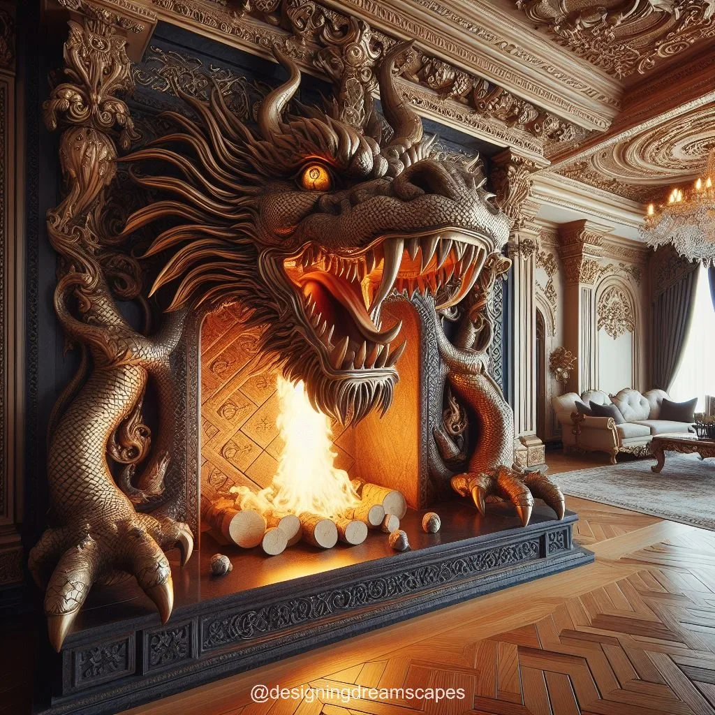 Benefits of Having a Dragon Shaped Fireplace