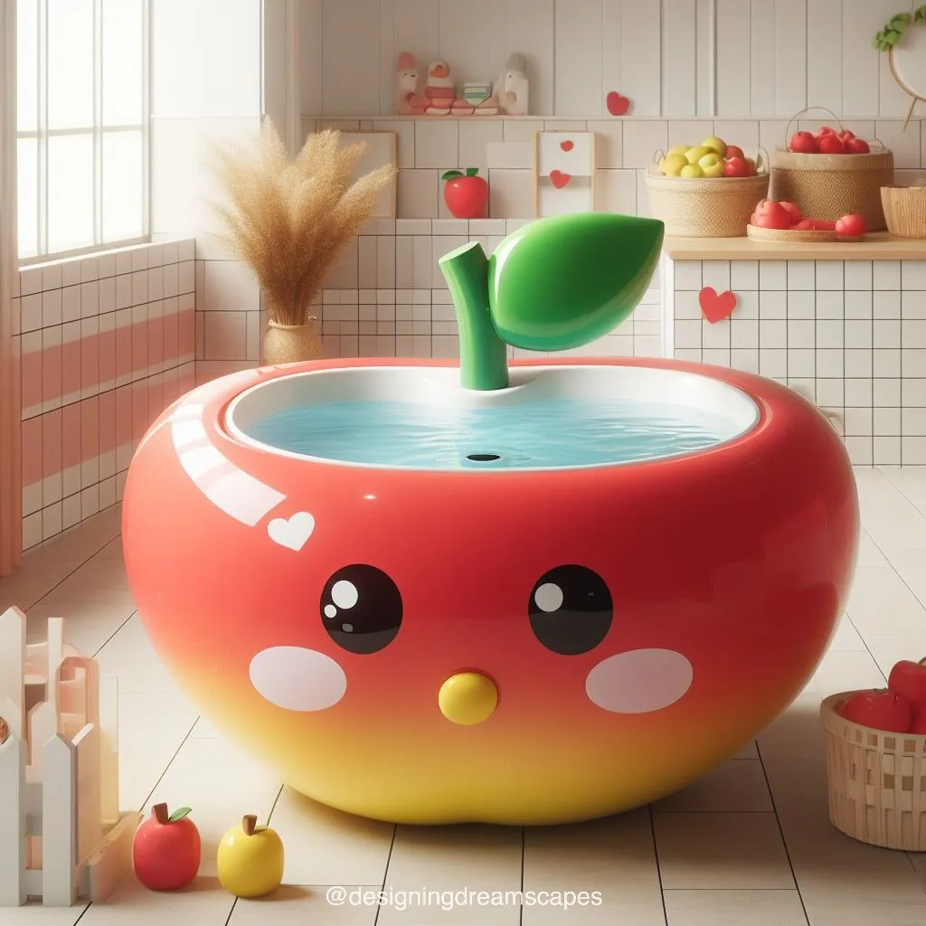 Fruit-Shaped Bathtub: Encouraging Hygiene and Imaginative Play