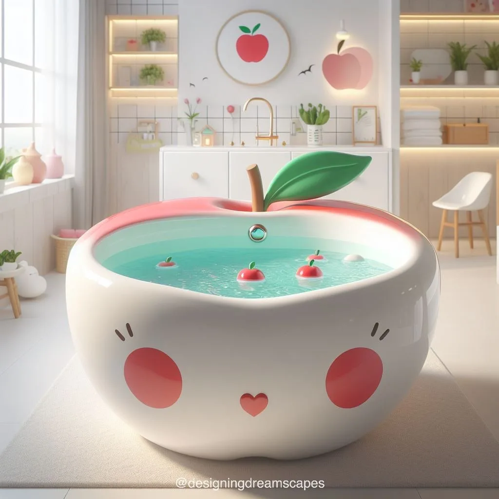 Fruit-Shaped Bathtub: Encouraging Hygiene and Imaginative Play