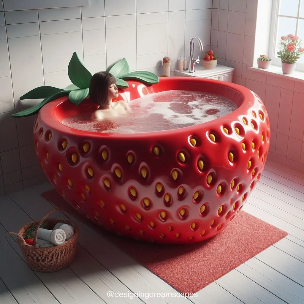 Fruit-Shaped Bathtub: Encouraging Hygiene and Imaginative Play