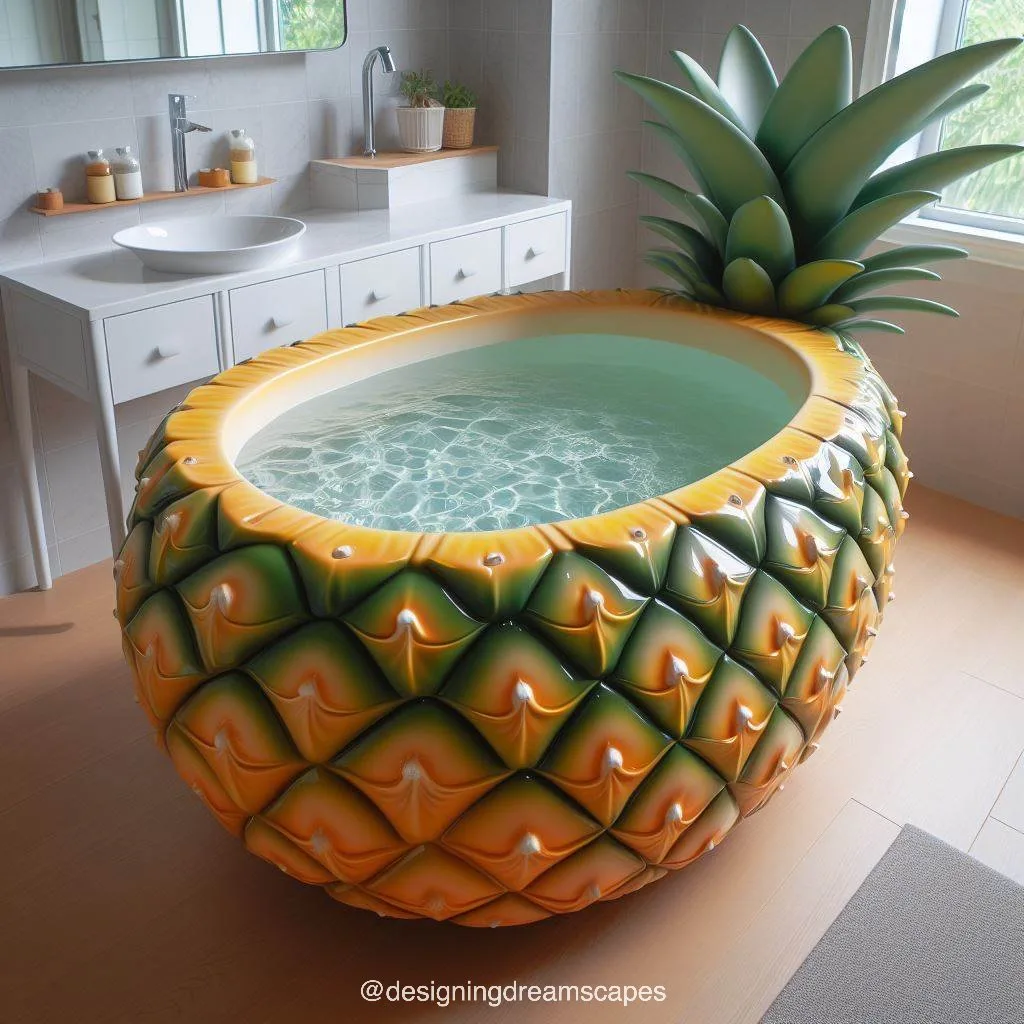 Fruit-Shaped Bathtub: Encouraging Hygiene and Imaginative Play