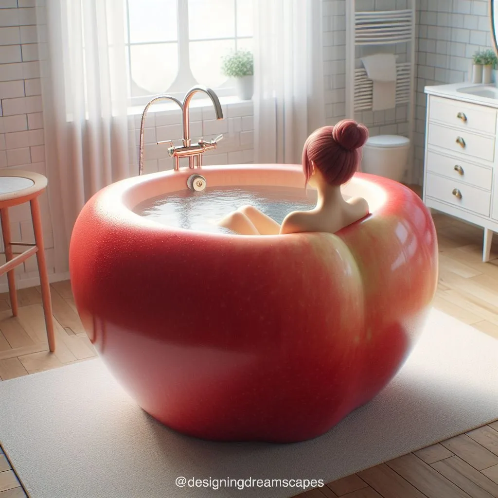 Fruit-Shaped Bathtub: Encouraging Hygiene and Imaginative Play