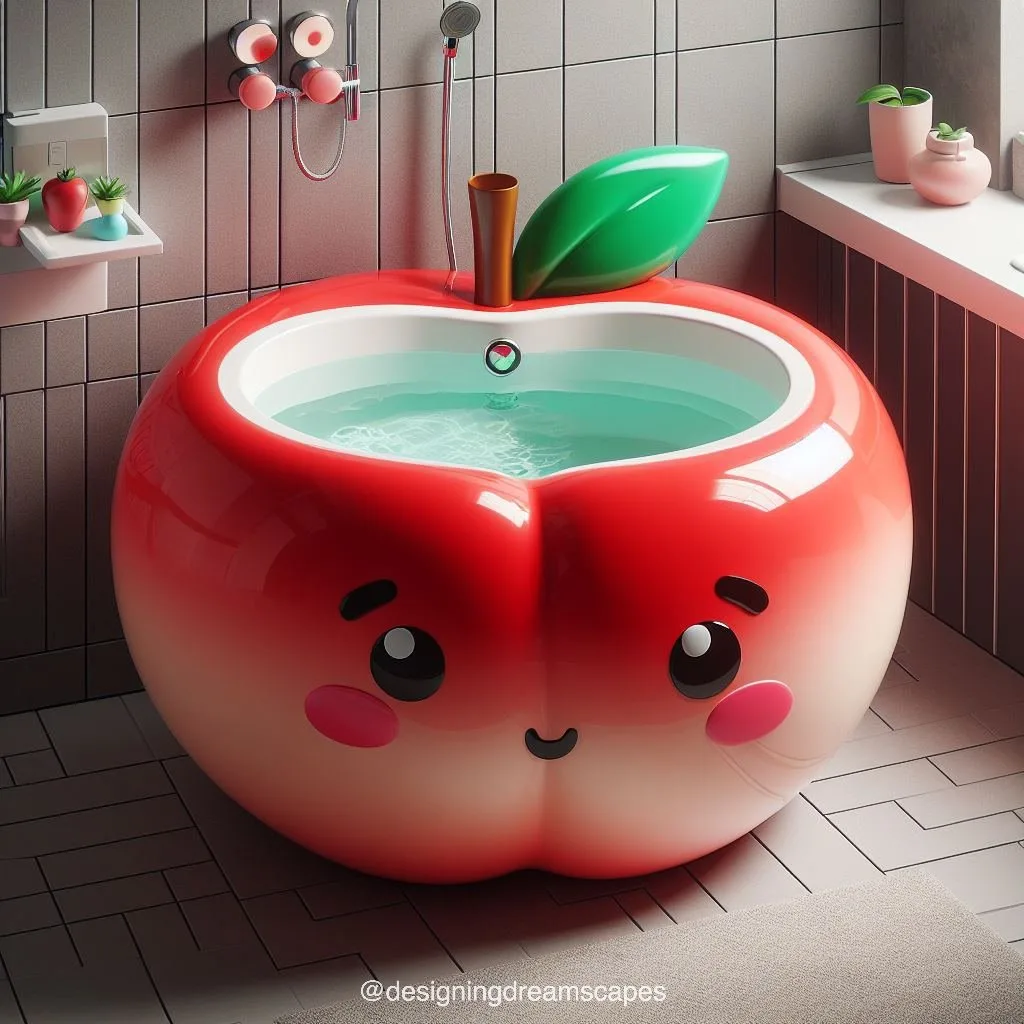 Fruit-Shaped Bathtub: Encouraging Hygiene and Imaginative Play