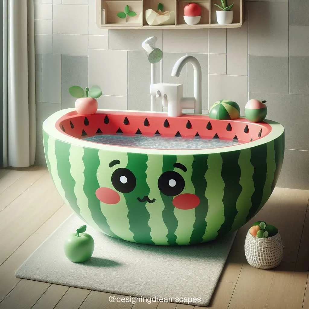 Fruit-Shaped Bathtub: Encouraging Hygiene and Imaginative Play