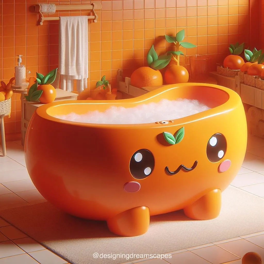 Fruit-Shaped Bathtub: Encouraging Hygiene and Imaginative Play