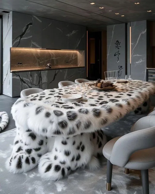 Elegant Snow Leopard Desk Chair Options