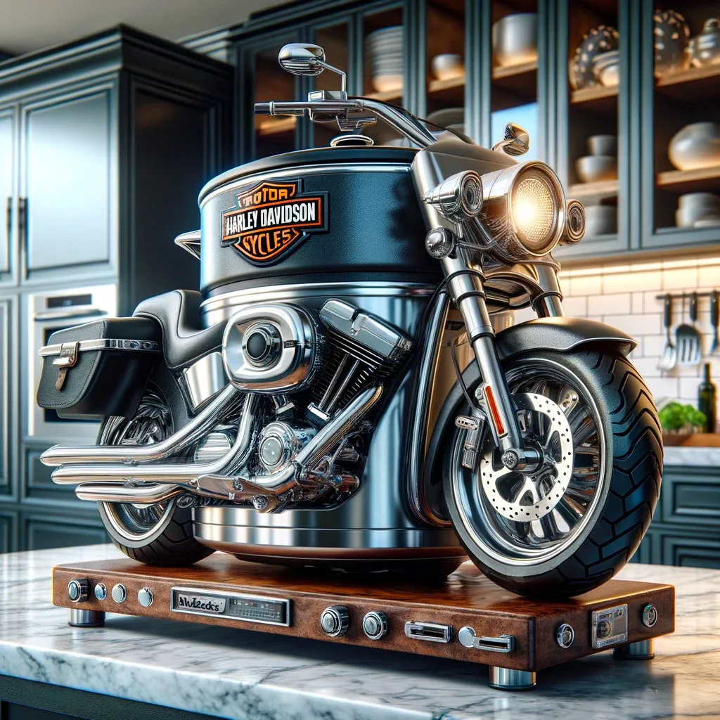 Cook in Style: Harley Davidson Inspired Slow Cooker Adds Edge to Your Culinary Creations