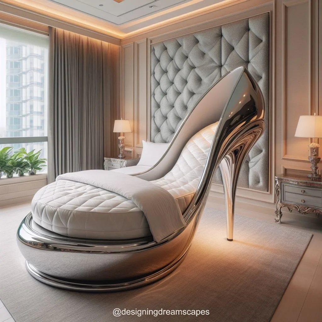 Sleep in Style: Heel-Shaped Bed - A Fashion Statement for Your Bedroom