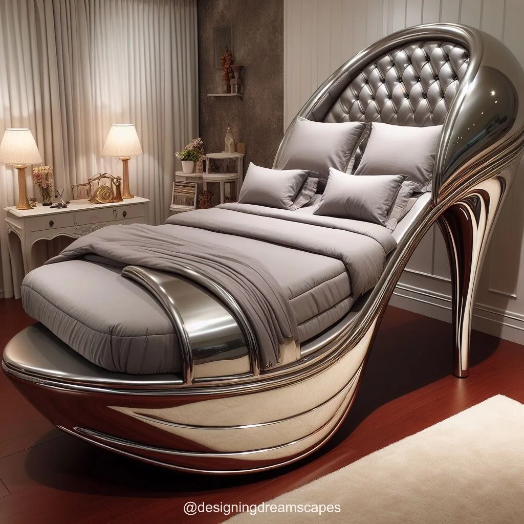 Sleep in Style: Heel-Shaped Bed - A Fashion Statement for Your Bedroom