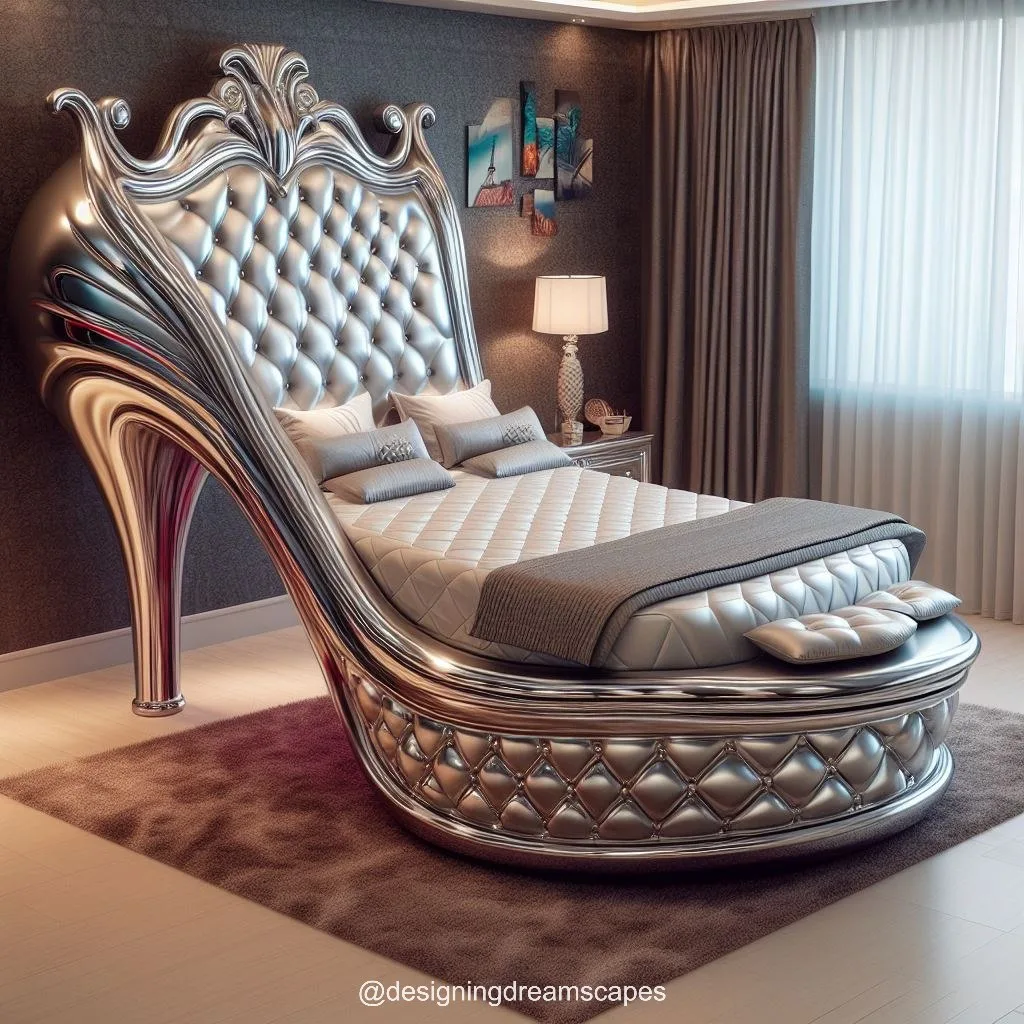 Sleep in Style: Heel-Shaped Bed - A Fashion Statement for Your Bedroom