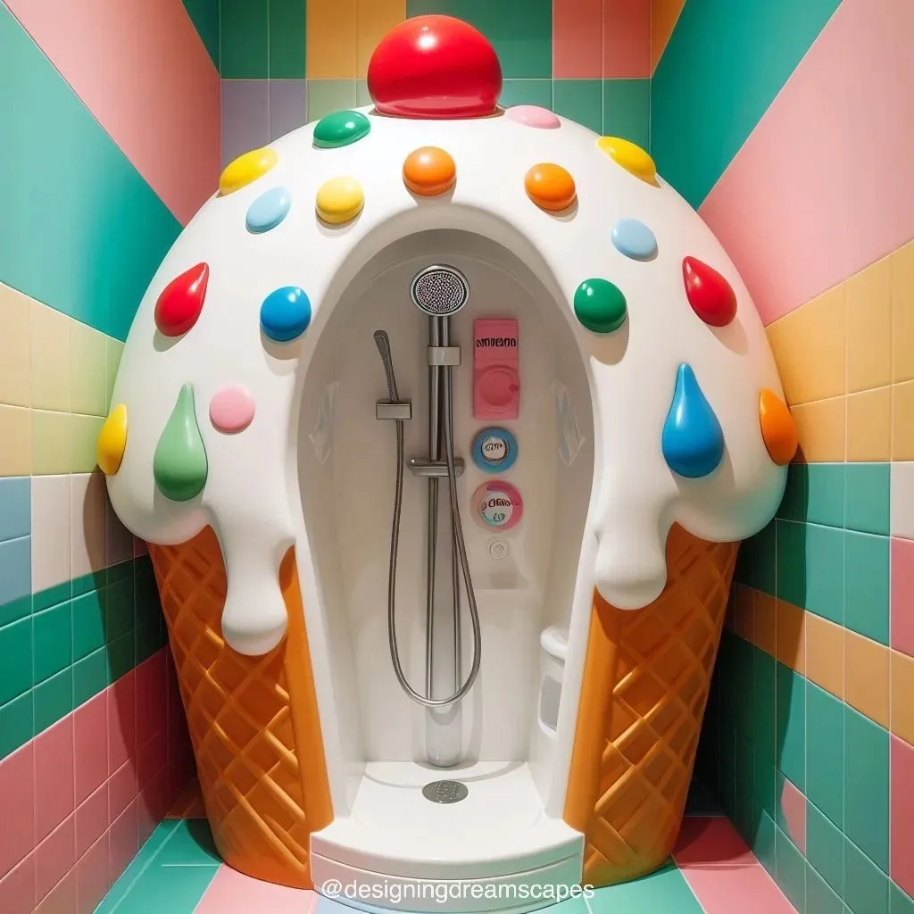 Ice Cream-Inspired Bathroom Decor: Sweeten Your Space with Delicious Designs