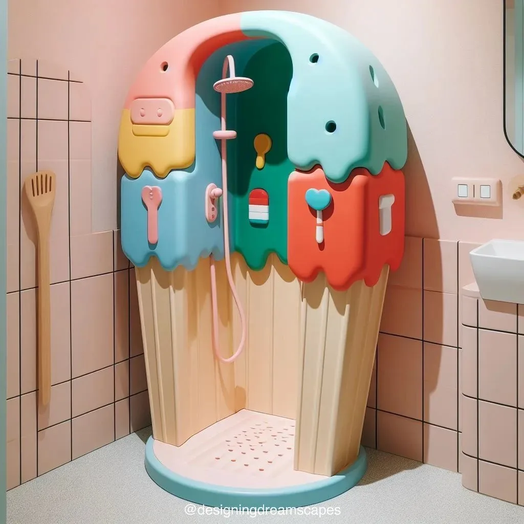 Ice Cream-Inspired Bathroom Decor: Sweeten Your Space with Delicious Designs