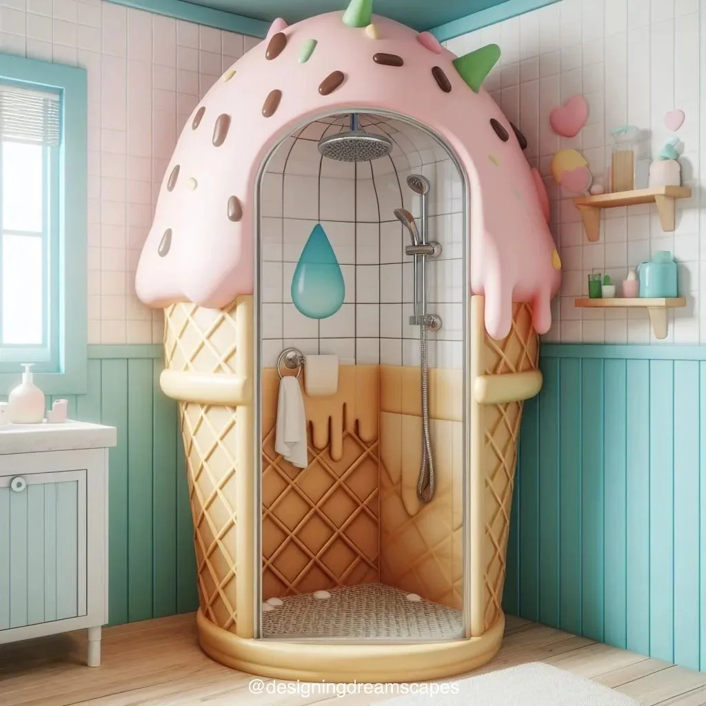 Ice Cream-Inspired Bathroom Decor: Sweeten Your Space with Delicious Designs